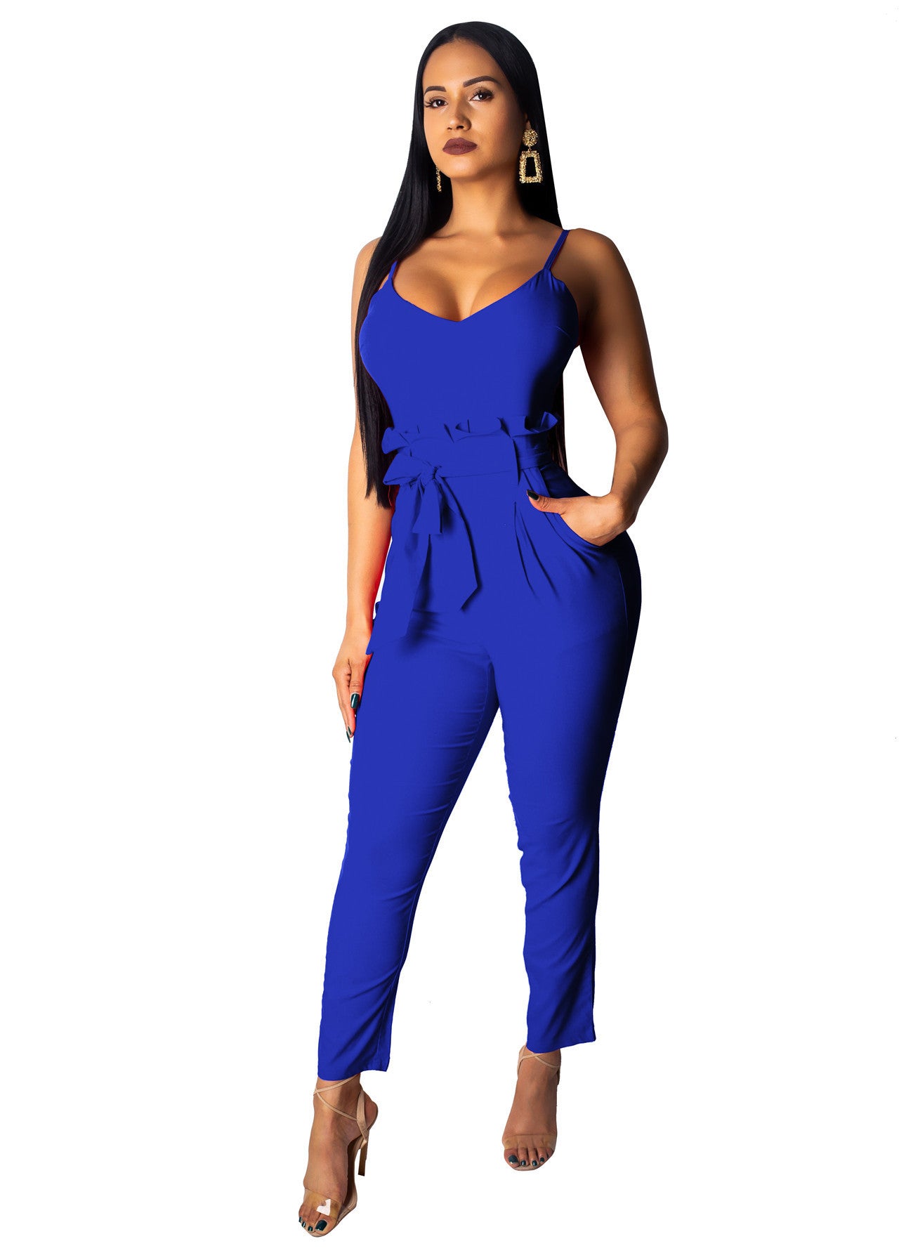 Paperbag Waist Jumpsuit