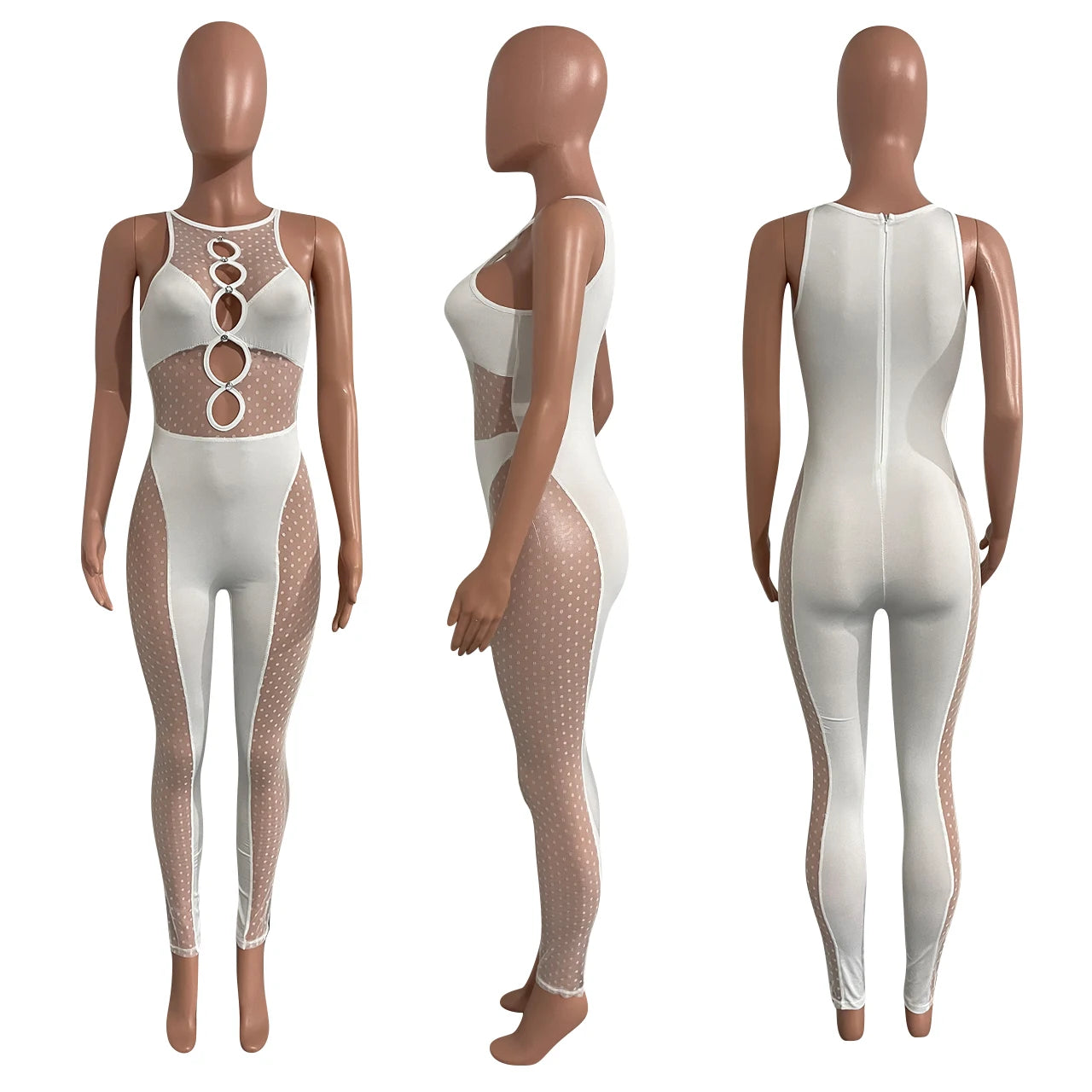 Cutout Bodycon Jumpsuit