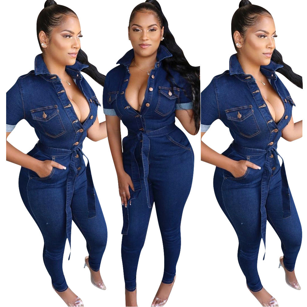 Denim Jumpsuit