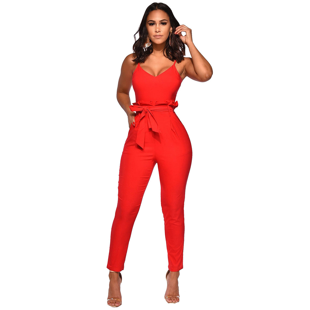 Paperbag Waist Jumpsuit