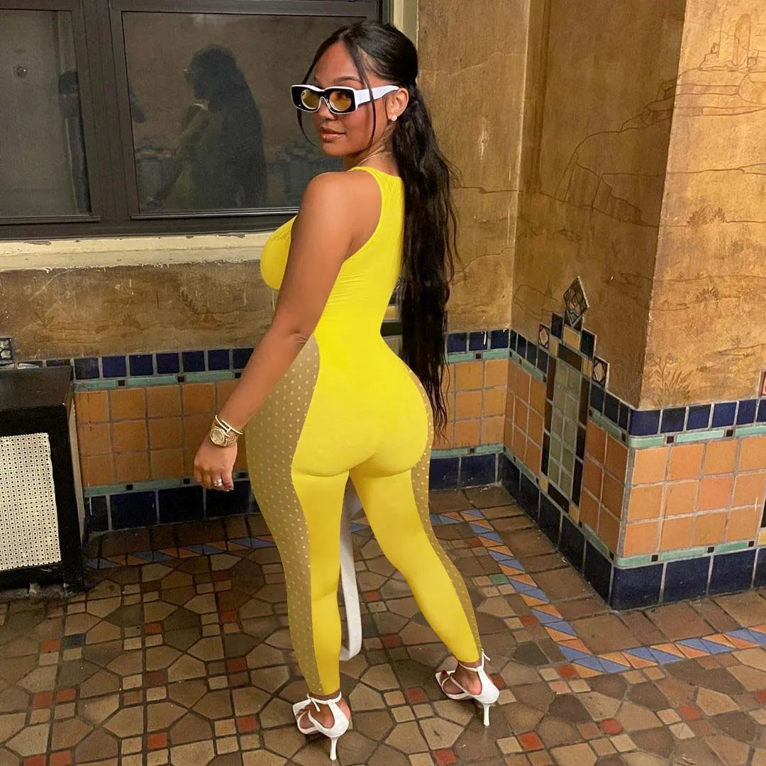 Cutout Bodycon Jumpsuit