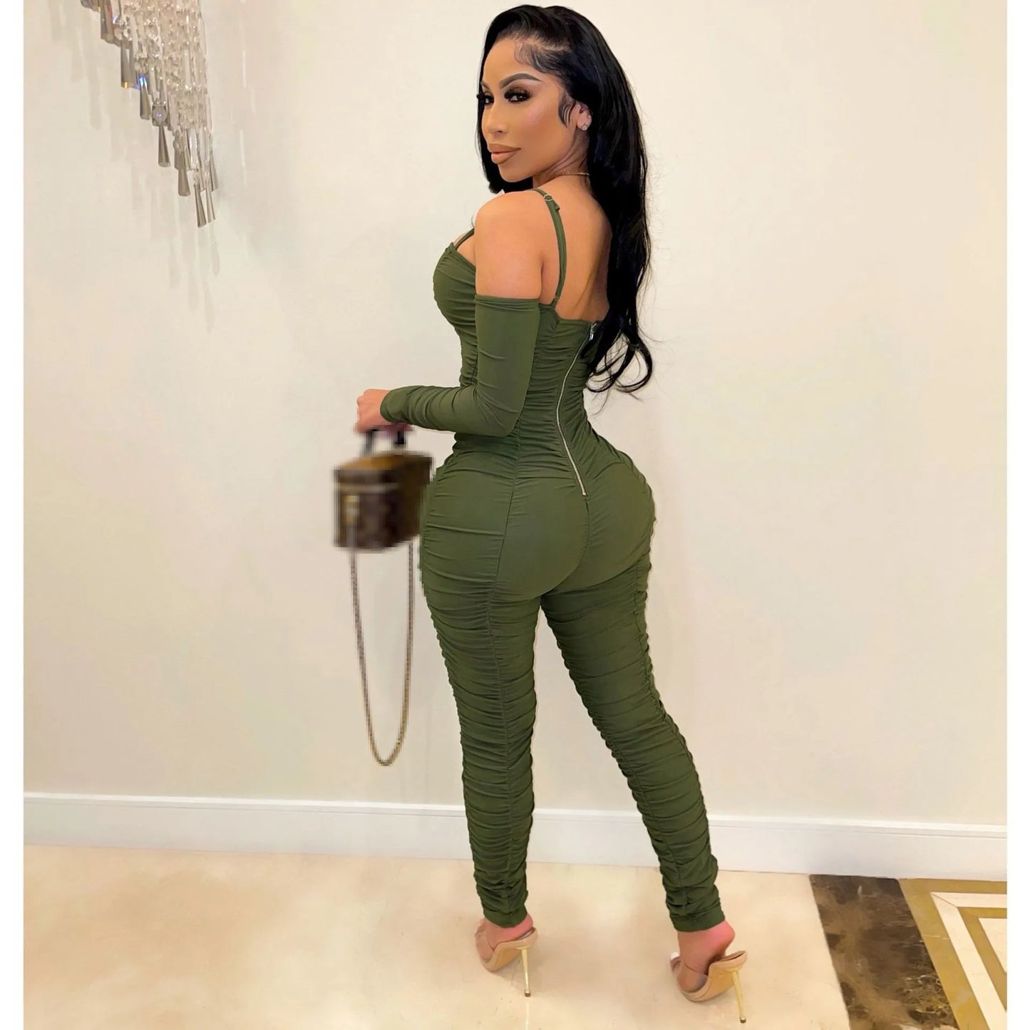 Ruched Jumpsuit