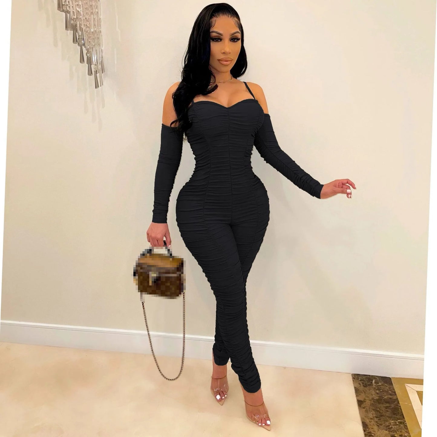 Ruched Jumpsuit