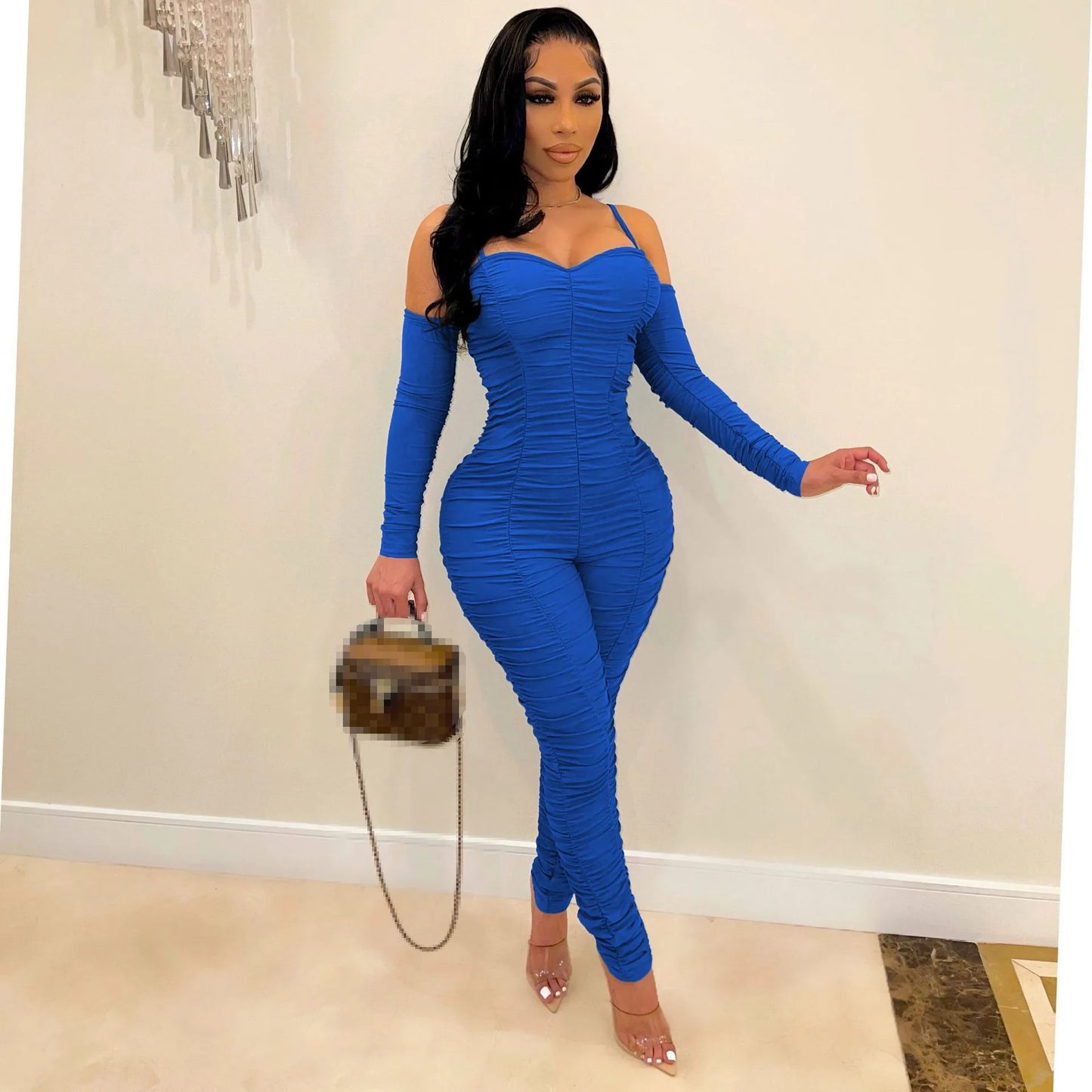 Ruched Jumpsuit