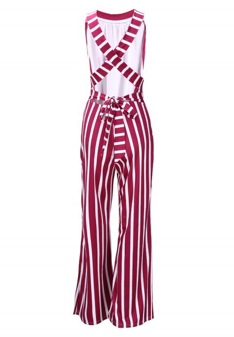 Halter Neck Backless Jumpsuits
