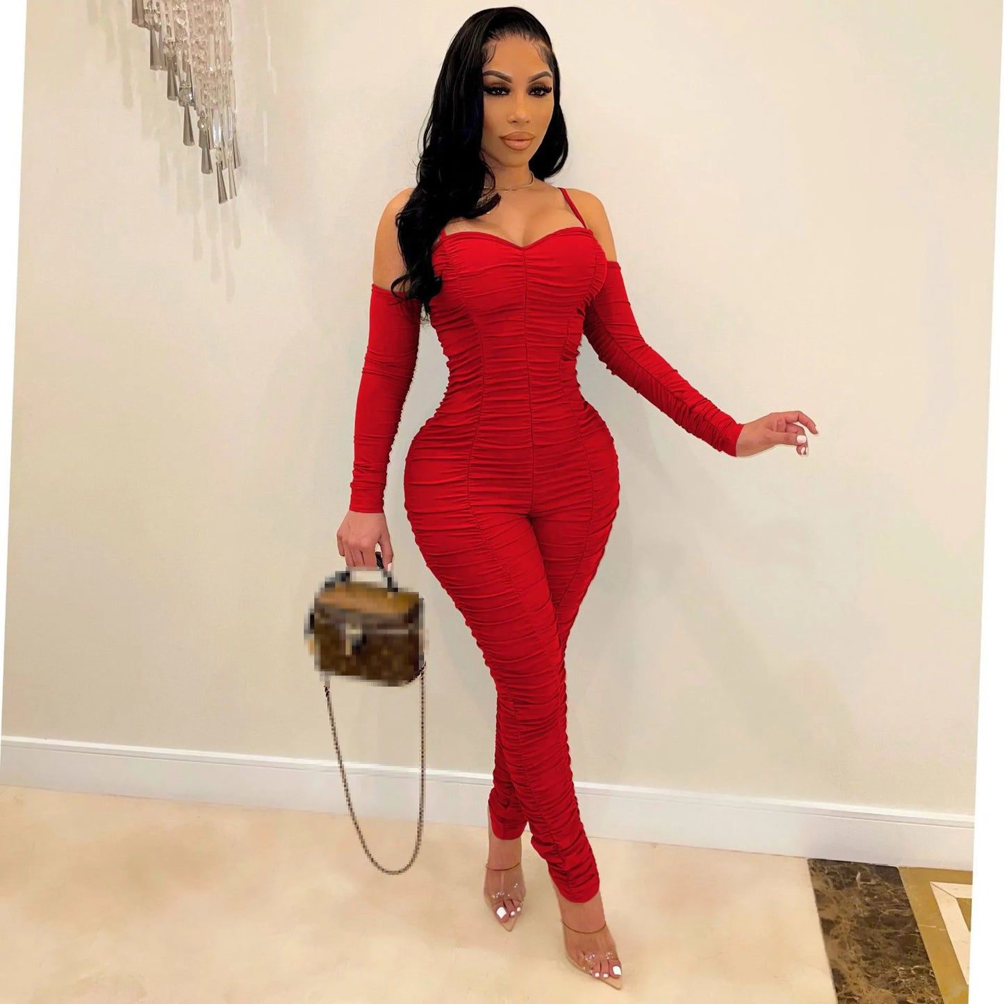 Ruched Jumpsuit