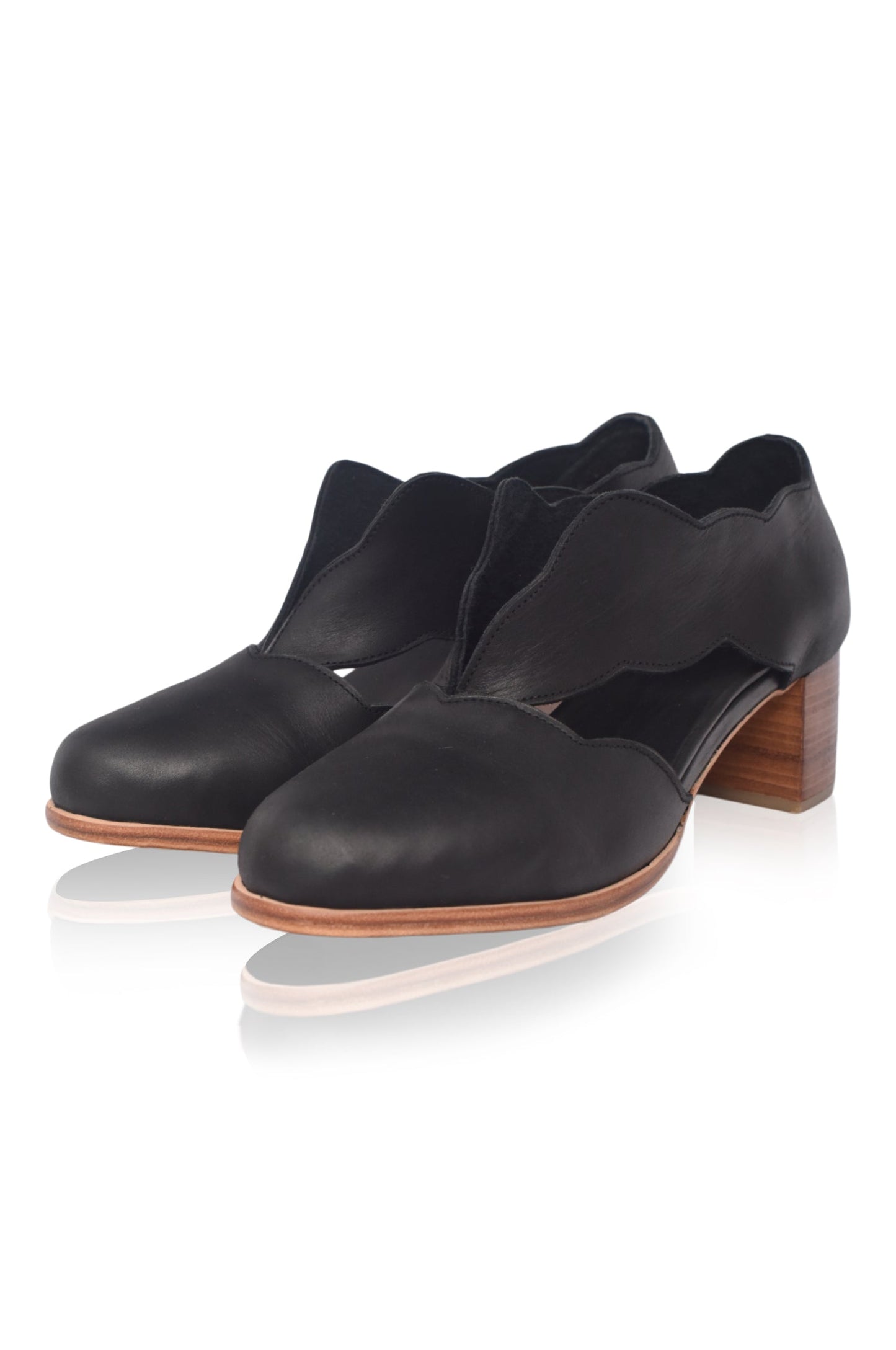 Woodland Block Heel Booties