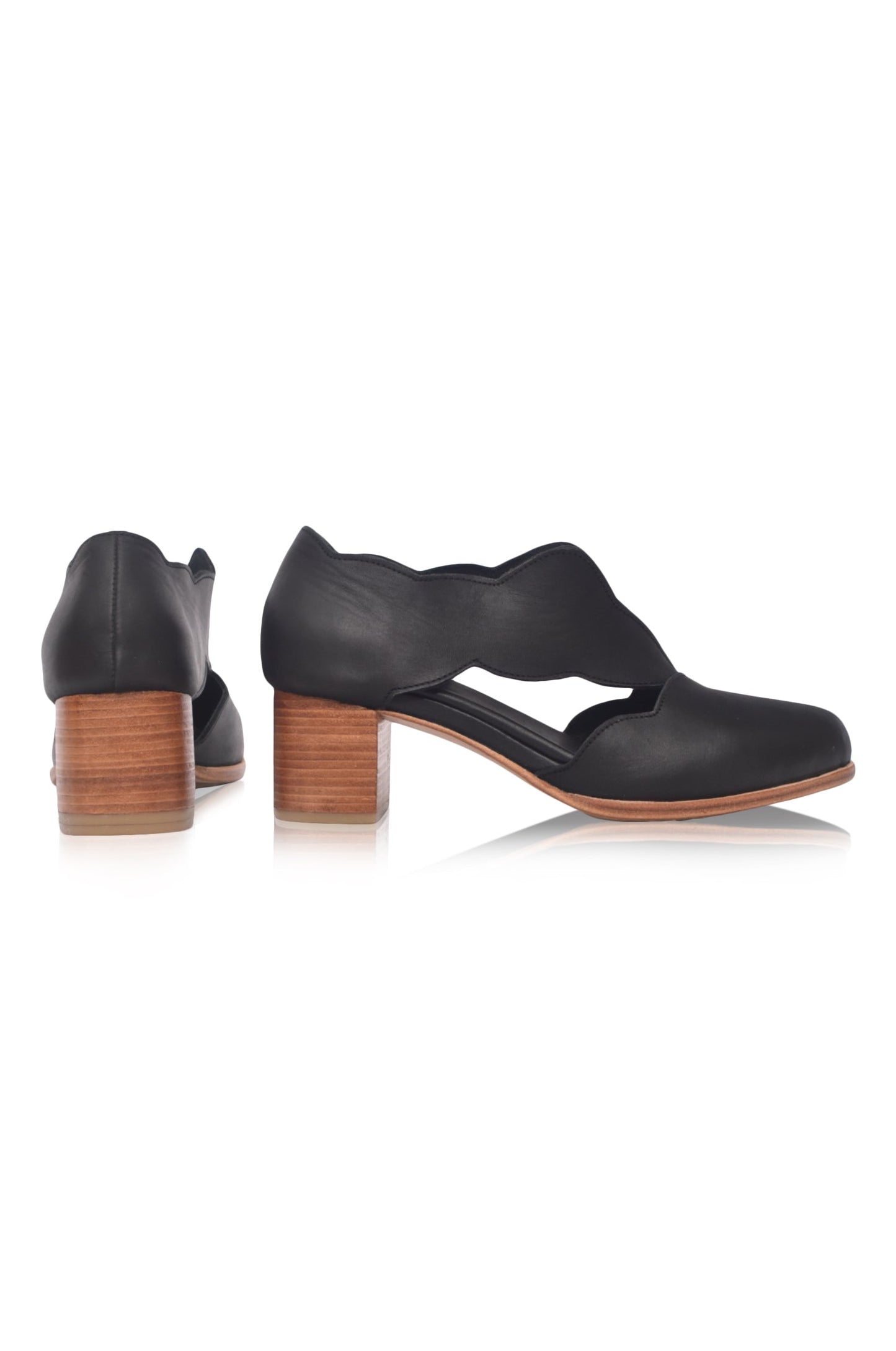 Woodland Block Heel Booties