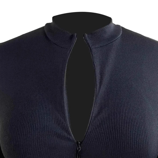 Stylish Long Sleeve : Bodycon Jumpsuit