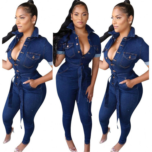 Denim Jumpsuit