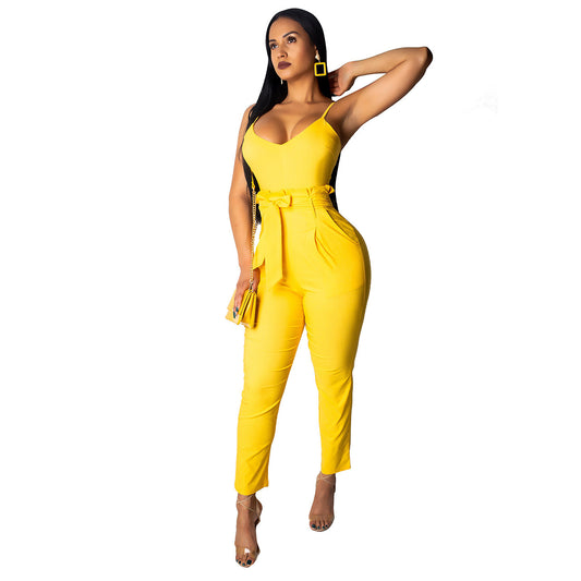 Paperbag Waist Jumpsuit