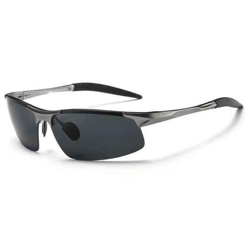 Men Women Polarized Semi-Rimless Driver Rider Sunglasses
