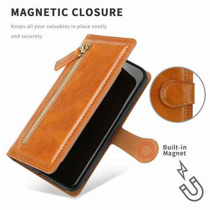 Zipper Wallet Flip Case For iPhone With Wireless Charging Support, , ["Zipper Wallet Flip Case For iPhone With Wireless Charging Support"], ꫀꪶꫀᧁꪖꪀᥴꫀ꠸ᠻꪗ..